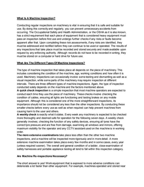 Machine inspection.docx