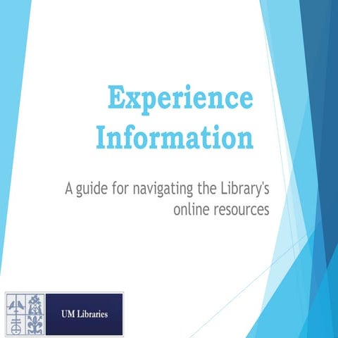 Library Basics