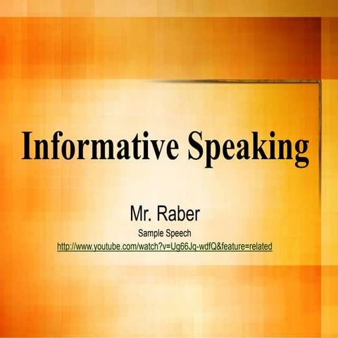 Informative Speaking.ppt