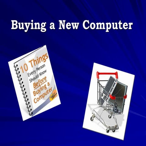 Purchasing a-computer | PPTX