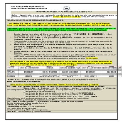 Informativo nº 17_-_1º_basico_a-_20_de__junio