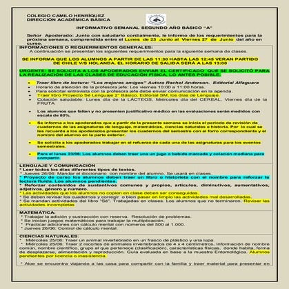 Informativo nº 17_-_2º_basico a_-_20_de__junio