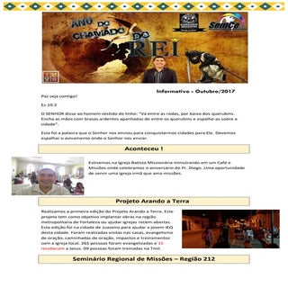 Missões News 10/2017