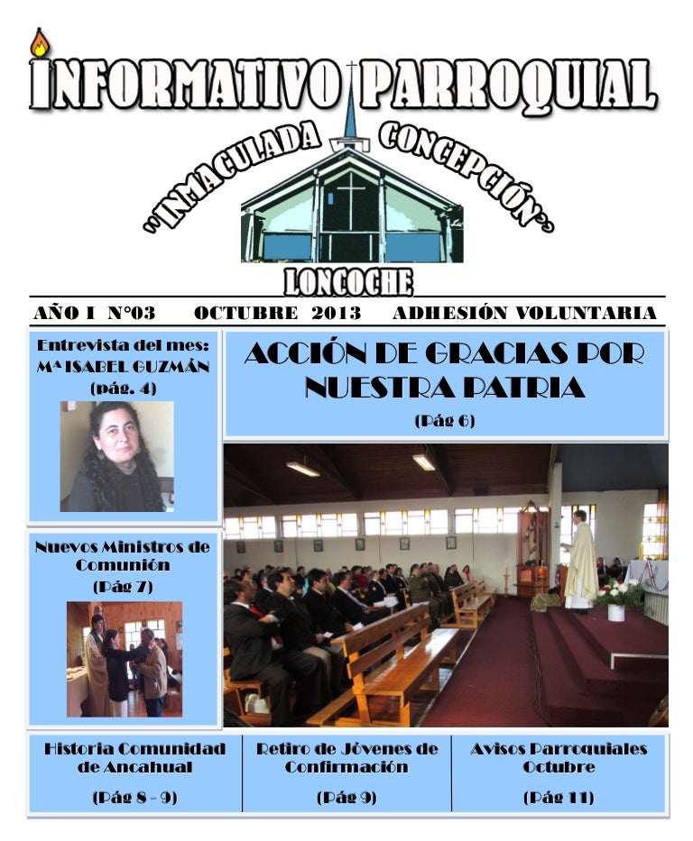 Informativo Parroquial Octubre