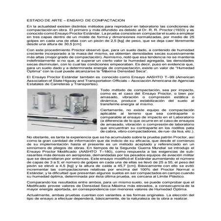 Informe compactacion