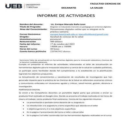 informe 1-de actividades salud -curso-octubre-Marcelo Baño1.pdf