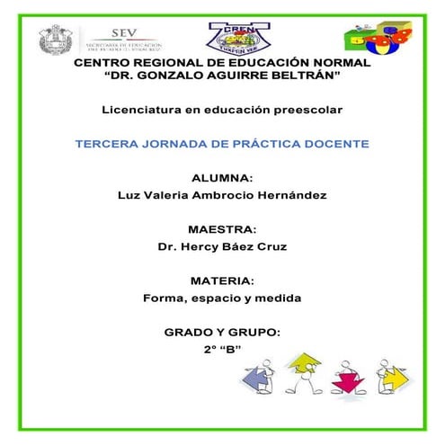 Tercer informe de práctica