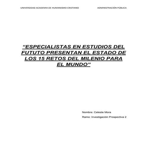 Informe Academico N°