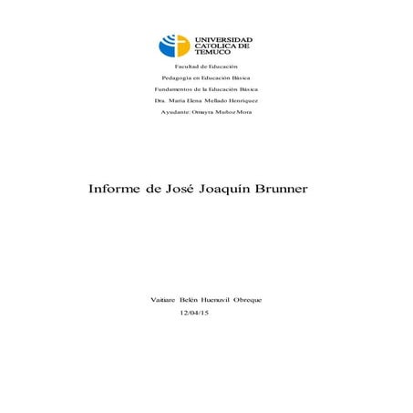 Informe brunner