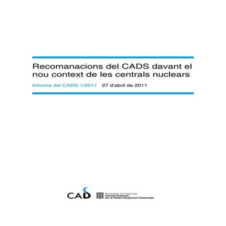 Informe cads nuclears
