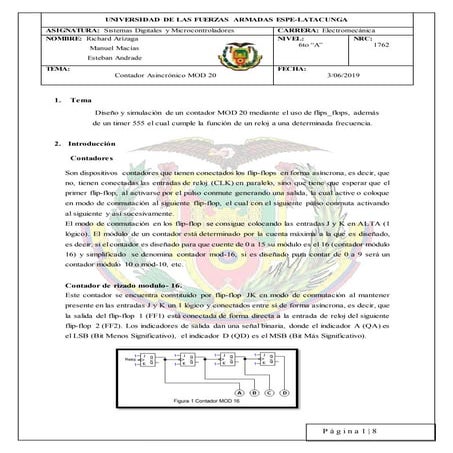 Informe contador mod20
