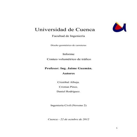 Informe conteo final