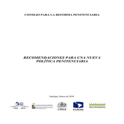 Informe cr penitenciaria chileno