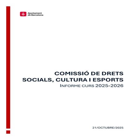 INFORME CURS 2025-2026: ESCOLES BRESSOL MUNICIPALS