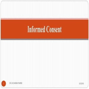 Informed consent
