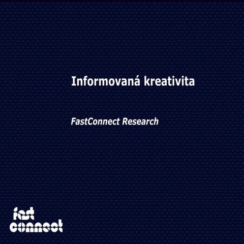 Informovaná kreativita
