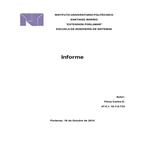 Informe de auditoria empresarial