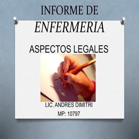 Informe de Enfermeria | PPTX