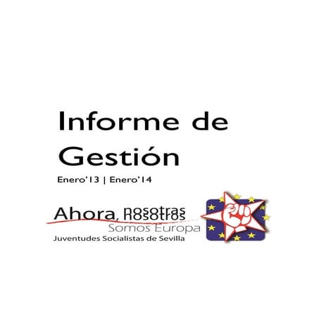 Informe de gestión 13 14