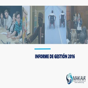 Informe de gestión 2016
