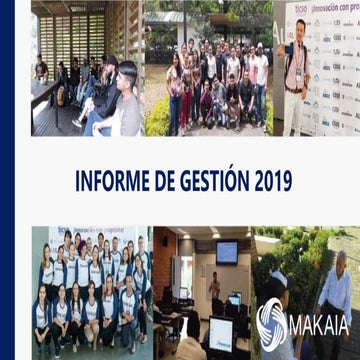 Informe de gestión MAKAIA 2019