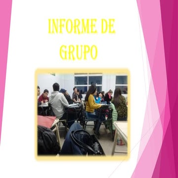 Informe de grupo