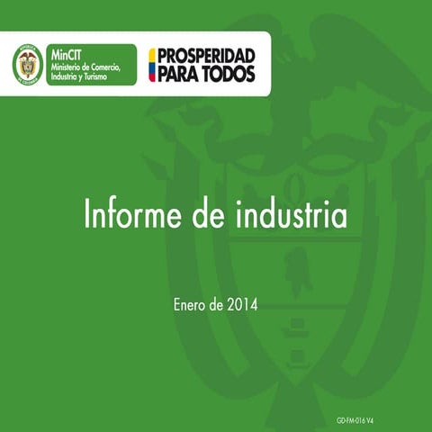 Informe de industria colombia