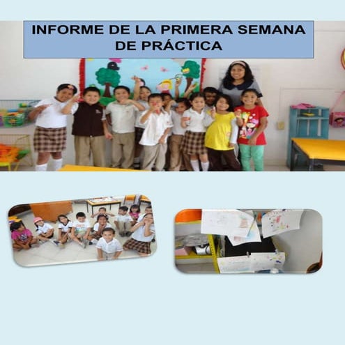 INFORME DE JORNADA DE PRÁCTICA