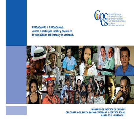 Informe de Rendición de Cuentas CPCCS 2010