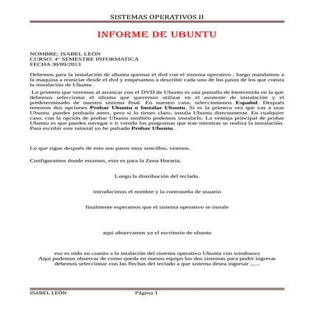 Informe de ubuntu tarea 3