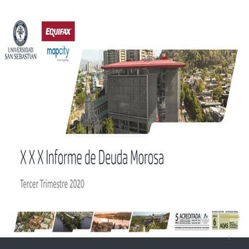 Informe deuda morosa 3 trimestre 2020  ppt 03.12.2020