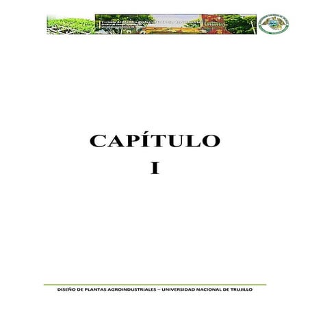 Informe diseño de planta azucarera final