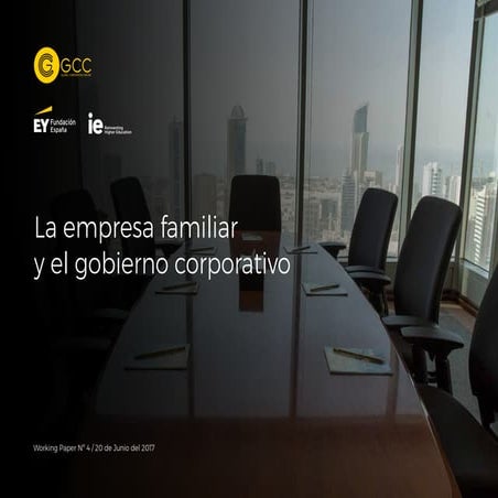 La empresa familiar y el gobierno corporativo