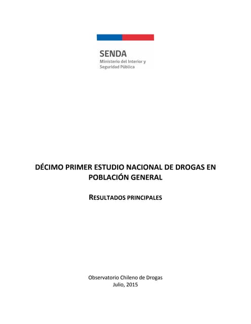 Informe ejecutivo enpg 2014