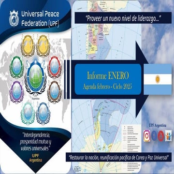 Informe ENERO y Agenda febrero Ciclo 2025 - UPF Argentina