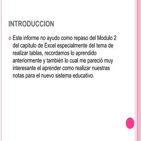 Algunos comandos de excel