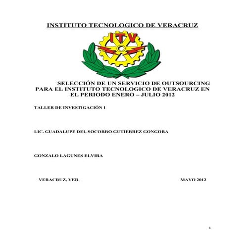 Informe final de resultados