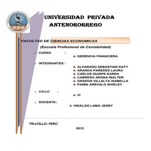 control del planeamiento - NORSAC S.A.