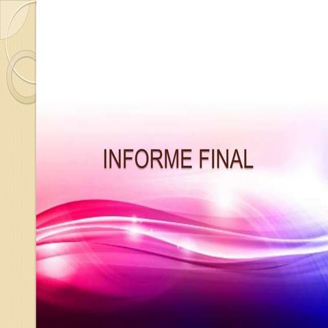 Informe final practica docente
