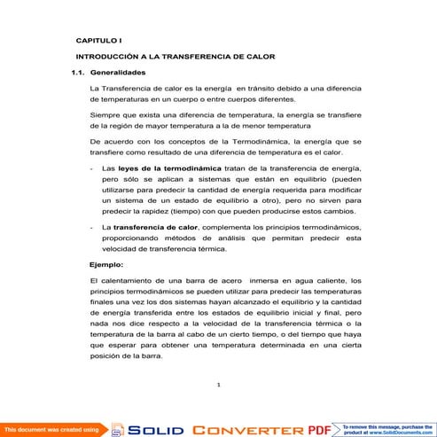 Transferencia de calor