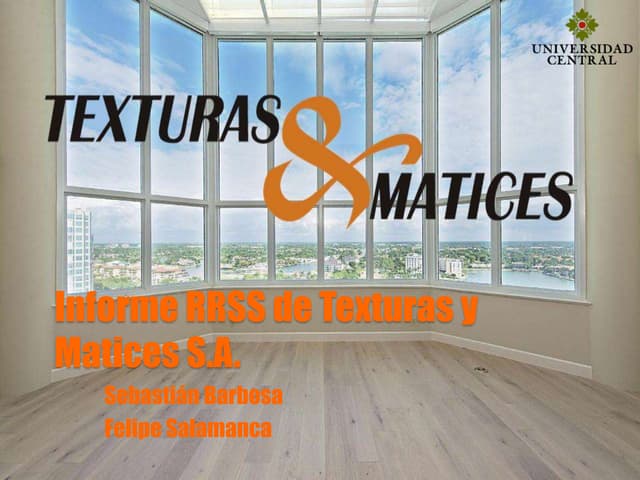 Texturas y Matices