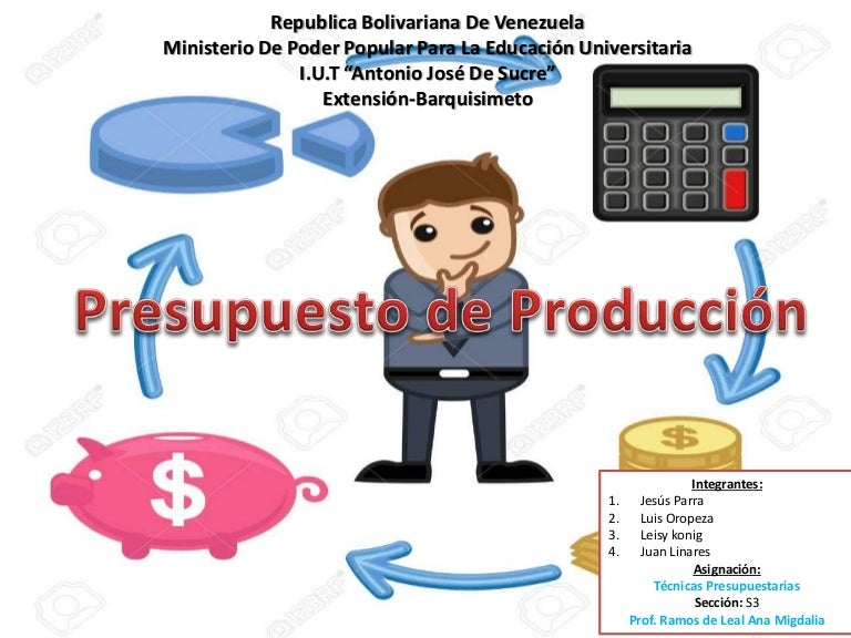 Presupuesto de producción