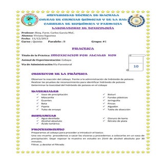 Informe hidroxido de potasio