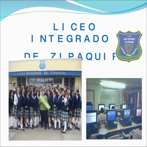 Informe Liceo 2009
