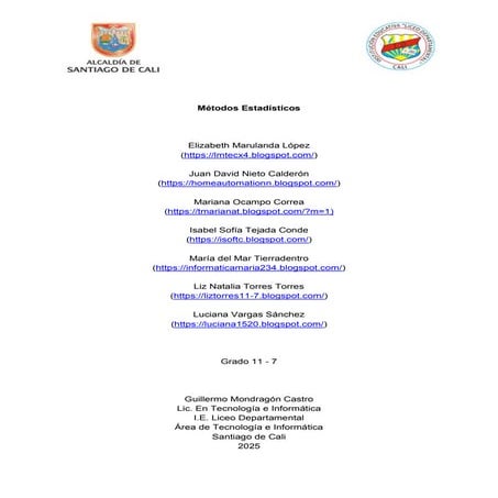 Trabajo Grupal-Informe métodos estadísticos