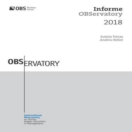 Informe Observatory 2018