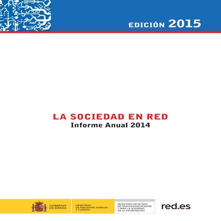 Informe ONTSI Sociedad en Red 2015
