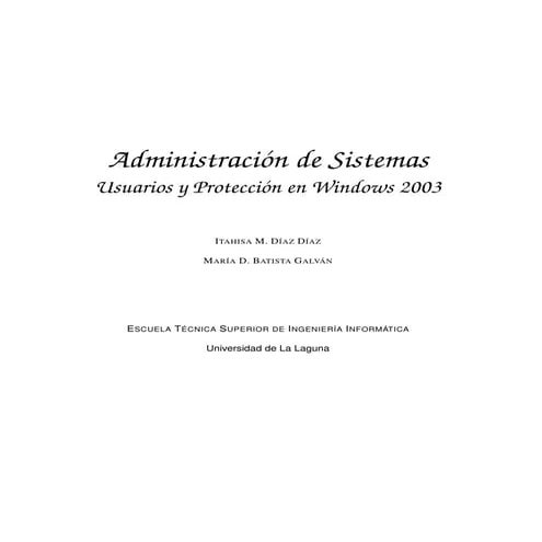 Administracion de Sistemas