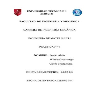 Informe pendulo charpy