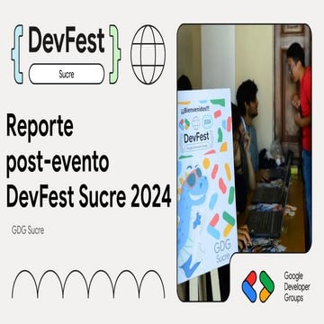 Welcome slides - DevFest 2024 - GDG CDMX | PPTX